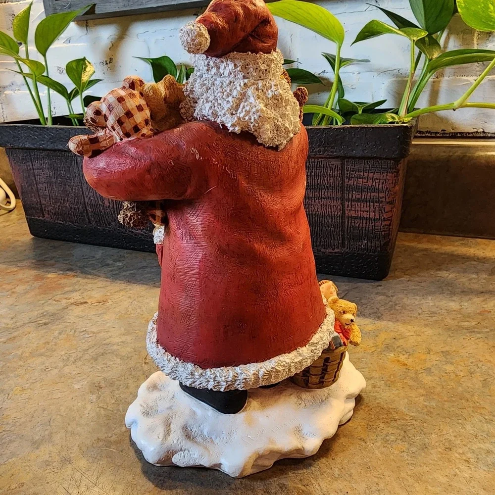 Sherri Buck Baldwin Bountiful Bears II First Edition 1998 # 8 Santa Figurine
